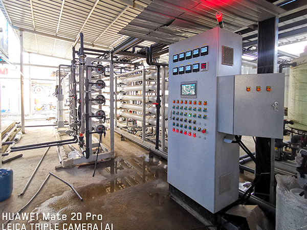 武汉长山口垃圾填埋场二期水处理项目PLC控制柜系统
