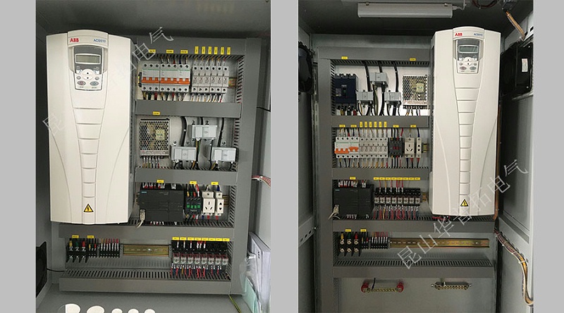 plc变频控制柜内部结构